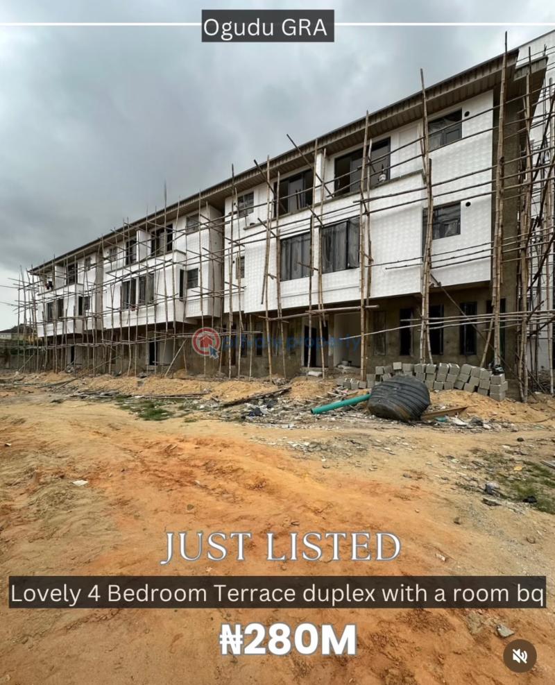 4 bedroom Semi detached Duplex For Sale Ogudu Gra Lagos Ogudu GRA Ojota Lagos - 0