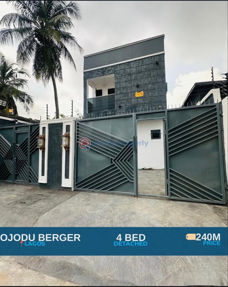 4 bedroom Semi detached Duplex For Sale Ojodu Berger Lagos Berger Ojodu Lagos - 0