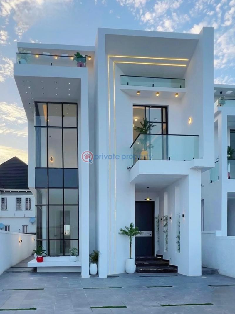 5 bedroom Detached Duplex For Sale Chevron Drive Lekki Lagos - 0