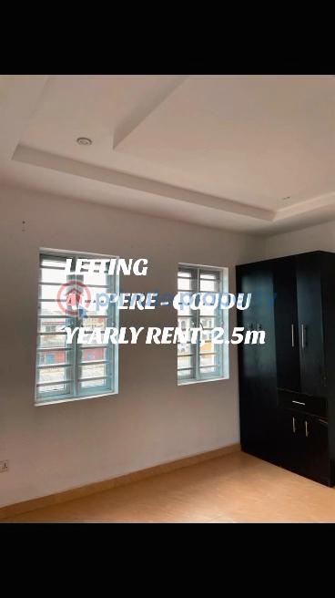 Nice and spacious two (2) bedrooms - 4 2 bedroom Block Of Flats For Rent Ogudu Orioke Ojota Lagos - 4