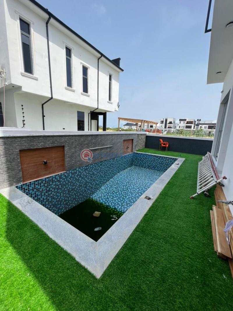 Nice 5 bedroom fully detached duplex - 9 5 bedroom Detached Duplex For Sale Lekki County Estate Ikota Lekki Lagos - 9