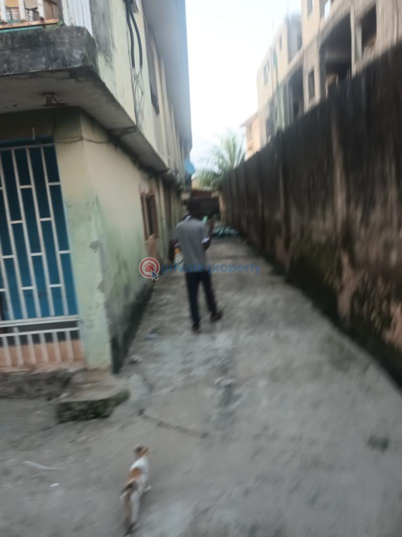 Nice building on a full plot of land - 7 House For Sale Ago Palace Isolo Lagos - 7