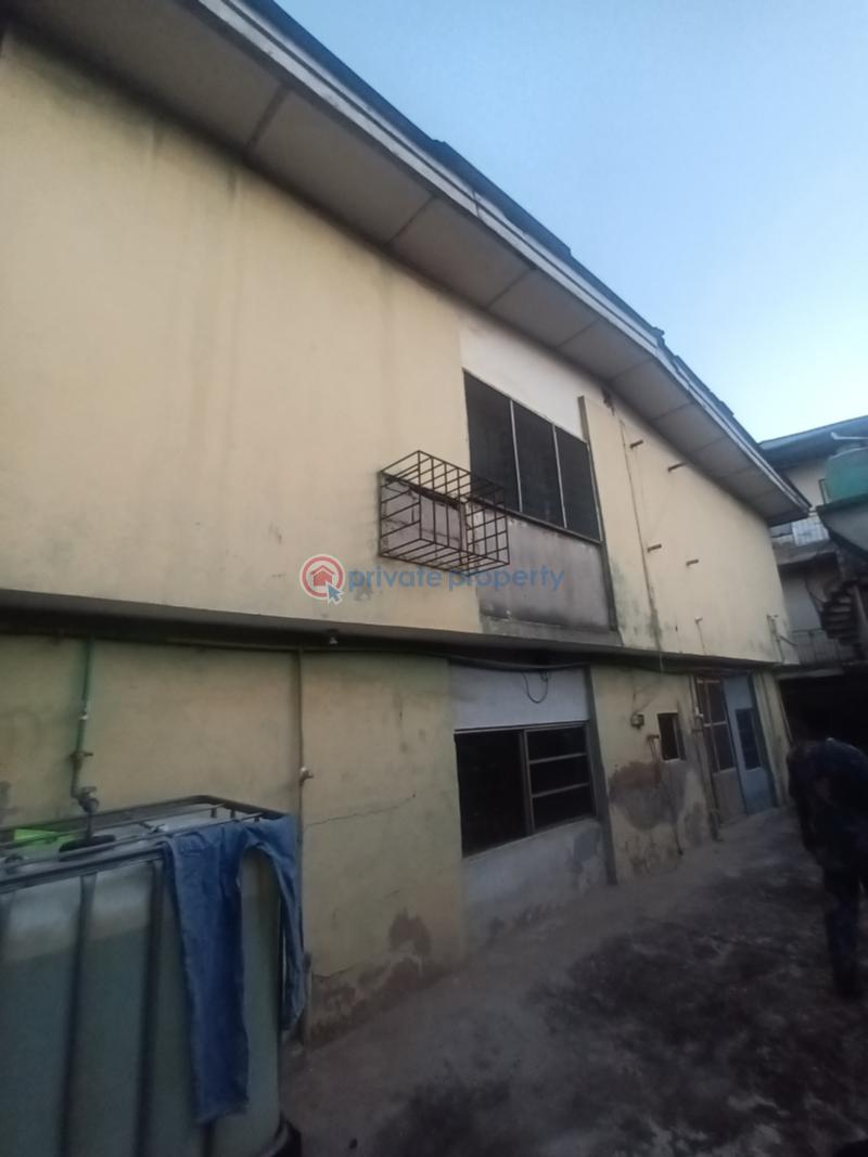 Nice building on a full plot of land - 4 House For Sale Ago Palace Isolo Lagos - 4