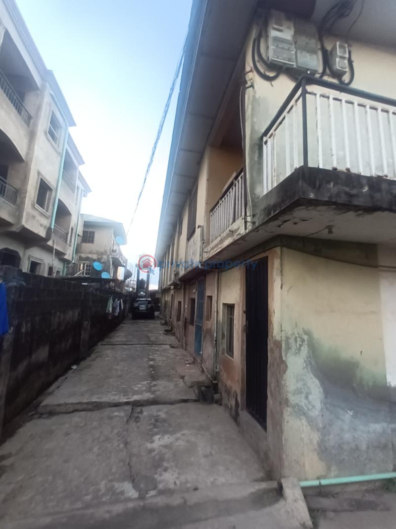 Nice building on a full plot of land - 2 House For Sale Ago Palace Isolo Lagos - 2