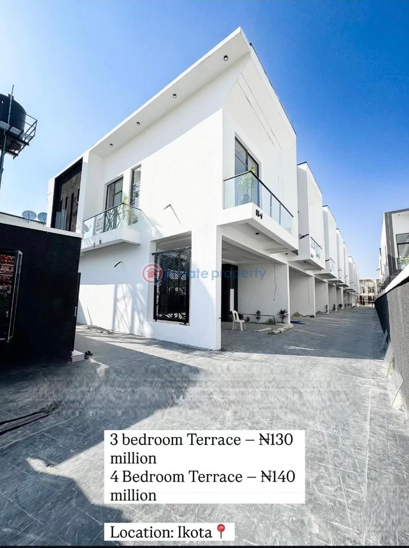 3 bedroom Terraced Duplex For Sale Ikota Lekki Lagos - 0