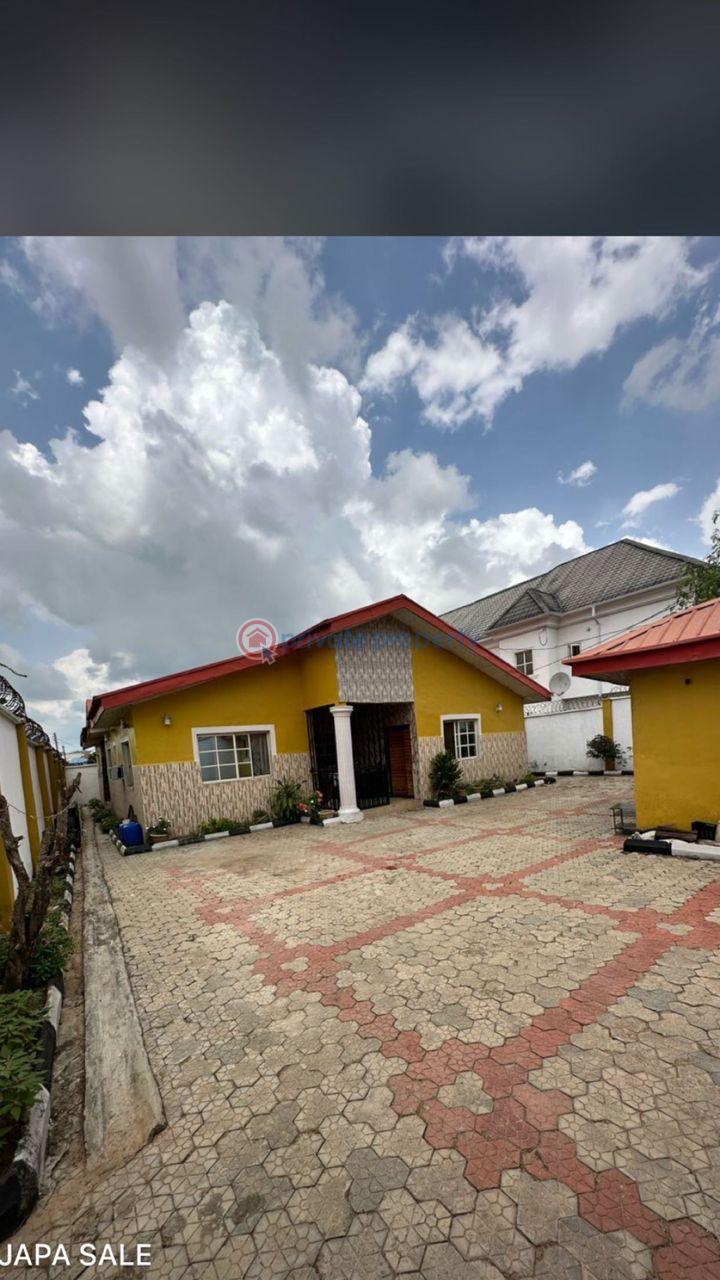 Detached Bungalow For Sale Akoto Estate, Elebu Akala Express Ibadan Oyo - 0