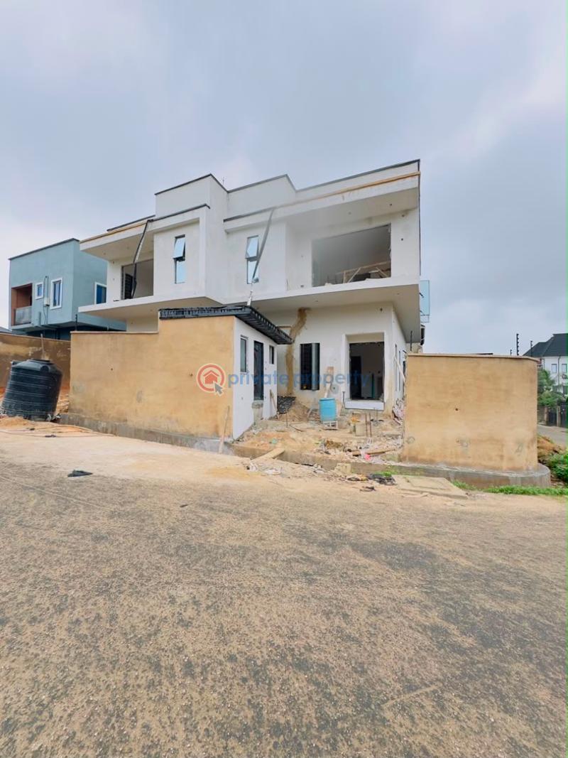 4 bedroom Semi detached Duplex For Sale Nicely Built 4 Bedroom Semi Detached Duplex With Bq, Omole Phase 2 Extension Omole Phase 2 Ojodu Lagos - 1