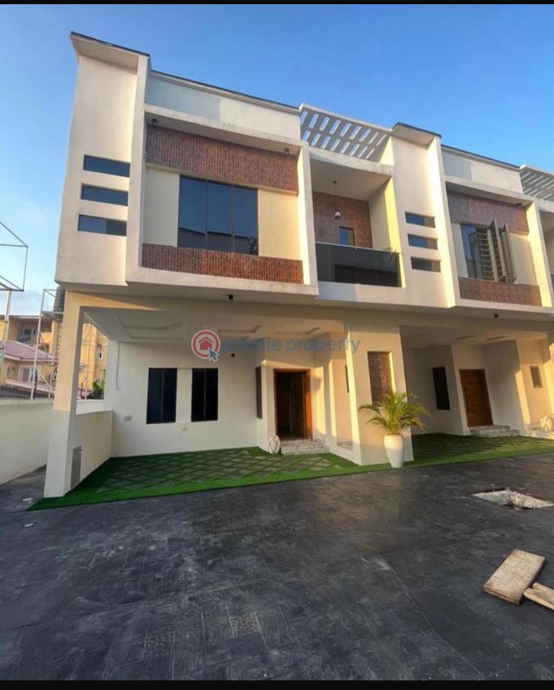 4 bedroom Terraced Duplex For Sale New Road By Chevron Lekki Chevron Drive Lekki Lagos - 0