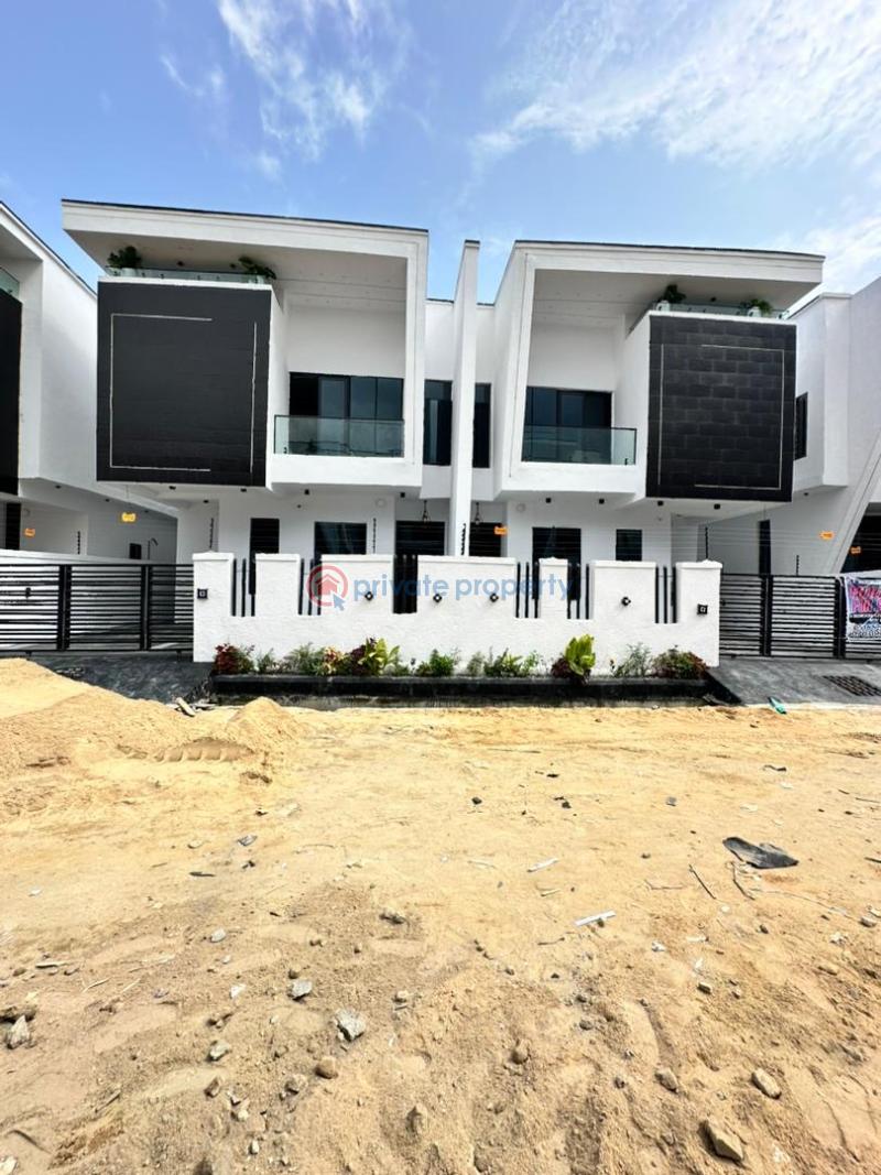 Nicely built 4bedroom semi detached duplex with bq - 0 4 bedroom Semi detached Duplex For Sale Ajah Lagos - 0