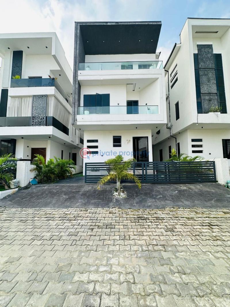 5 bedroom Detached Duplex For Sale Chevron Drive Lekki Lagos - 0