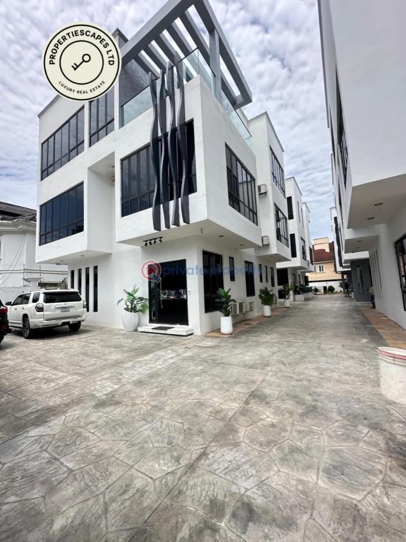 Nicely built 5 bedroom fully automated detached duplex with bq and cinema - 0 5 bedroom House For Sale Ikoyi Lagos - 0