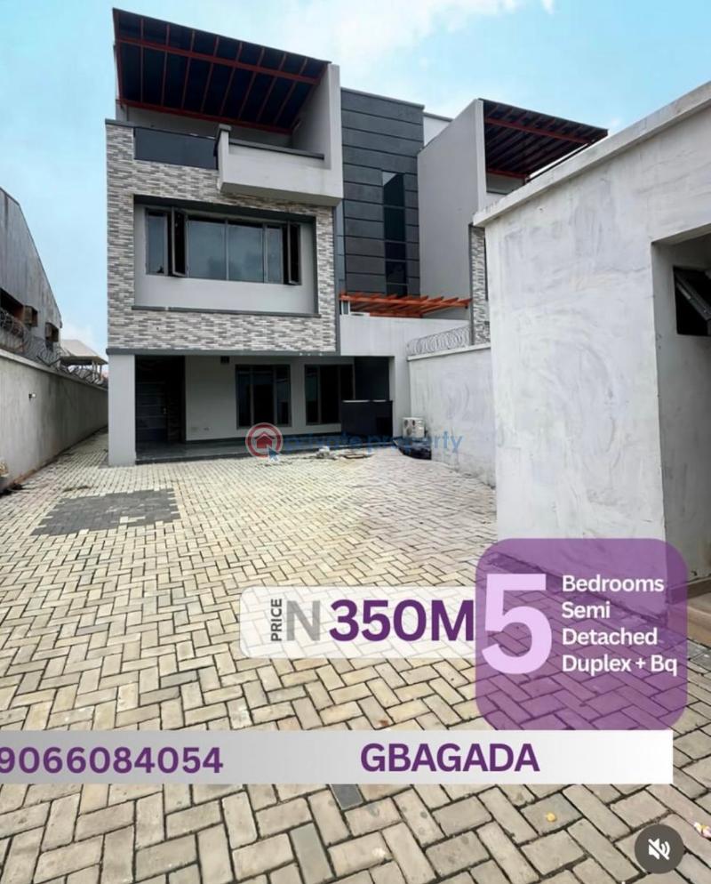 5 bedroom Detached Duplex For Sale Atunrase Medina Gbagada Lagos - 0