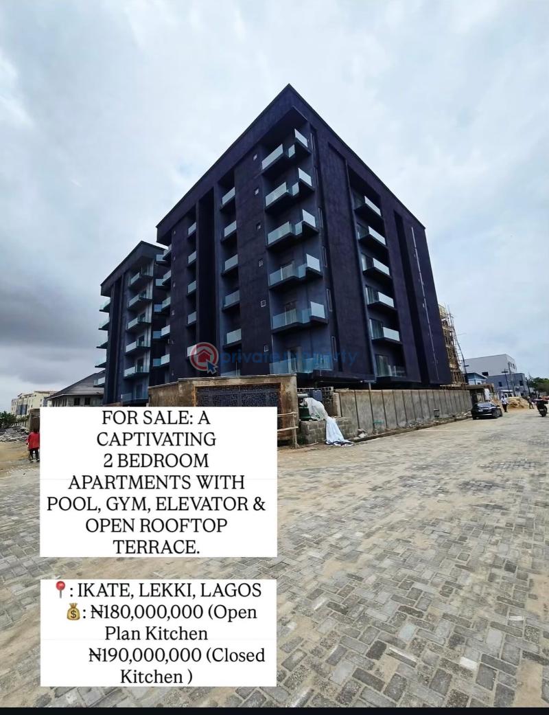 2 bedroom Block Of Flats For Sale Ikate Lekki Lagos Ikate Elegushi Lekki Lagos - 0