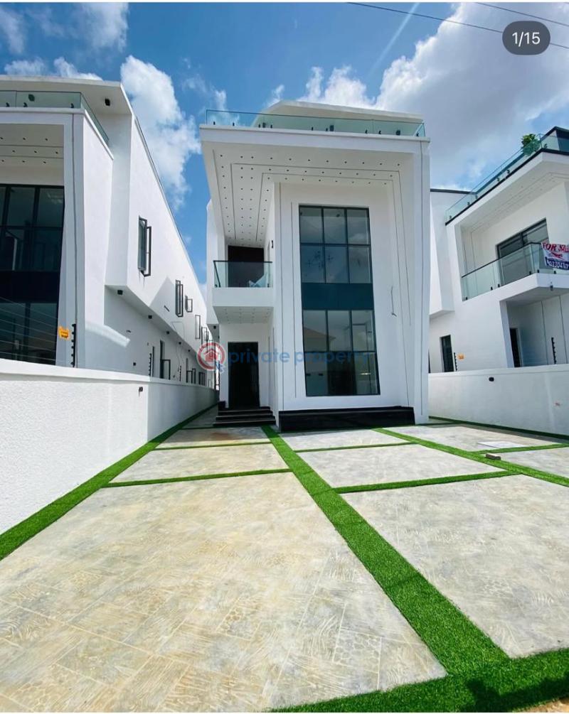 5 bedroom Detached Duplex For Sale Close To Blenco Supermarket Opposite Skymall Sangotedo, Ajah, Lekki Sangotedo Ajah Lagos - 1