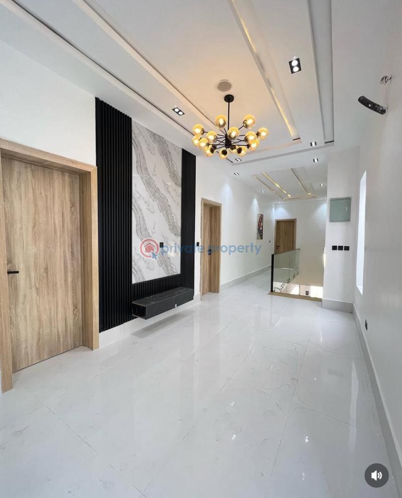 Nicely finished contemporary 5 bedroom fully detached duplex with swimming pool & bq - 12 5 bedroom Detached Duplex For Sale Close To Blenco Supermarket Opposite Skymall Sangotedo, Ajah, Lekki Sangotedo Ajah Lagos - 12