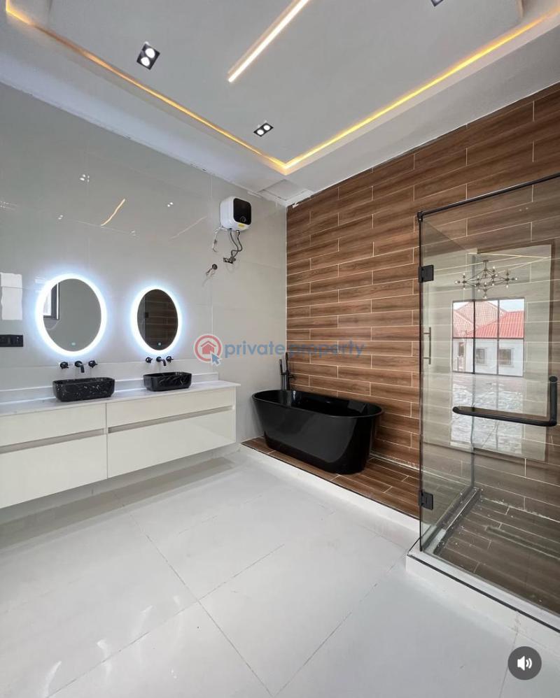 Nicely finished contemporary 5 bedroom fully detached duplex with swimming pool & bq - 15 5 bedroom Detached Duplex For Sale Close To Blenco Supermarket Opposite Skymall Sangotedo, Ajah, Lekki Sangotedo Ajah Lagos - 15