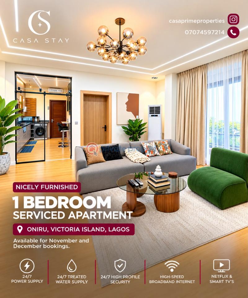 1 bedroom Shared Apartment Short let Oniru Victoria Island Lagos - 5