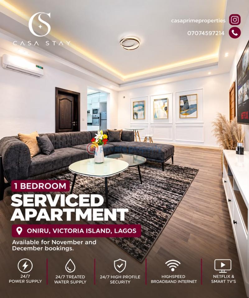 1 bedroom Shared Apartment Short let Oniru Victoria Island Lagos - 0