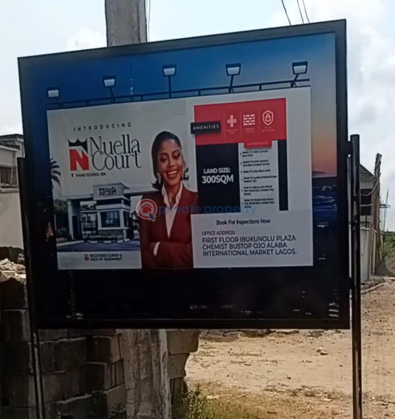 Residential Land For Sale Iyano Iba Ojo Lagos