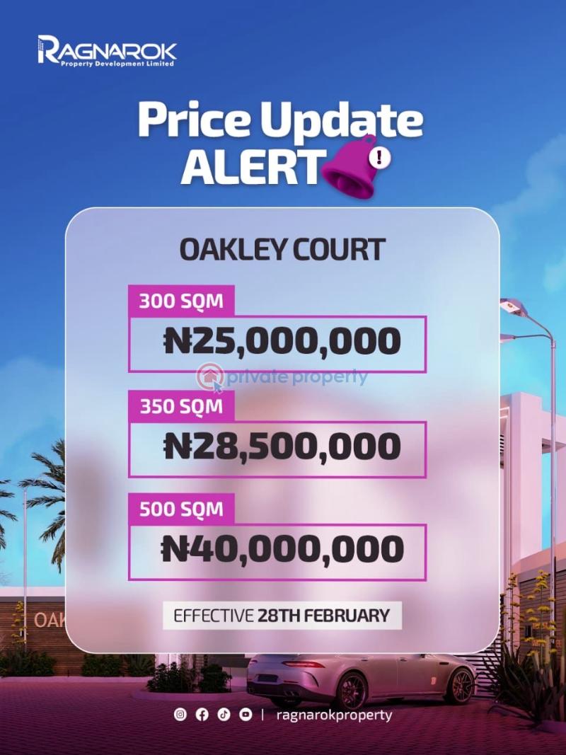 Oakley court is interest free you need to invest now - 3 Residential Land For Sale *oakley Court🦪 Interest Free!!!* 📍 Idera Scheme Eleko Ibeju Lekki Eleko Ibeju-Lekki Lagos - 3
