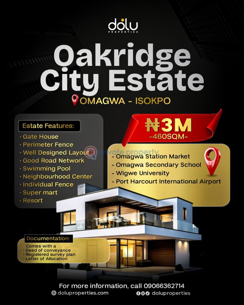 Mixed use Land For Sale Omagwa Ikwerre Rivers  - 0