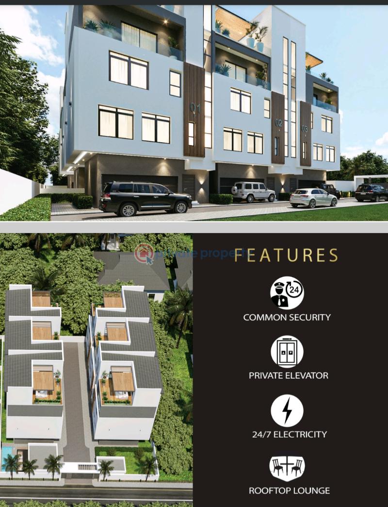 4 bedroom Townhouse For Sale . Banana Island Ikoyi Lagos - 2