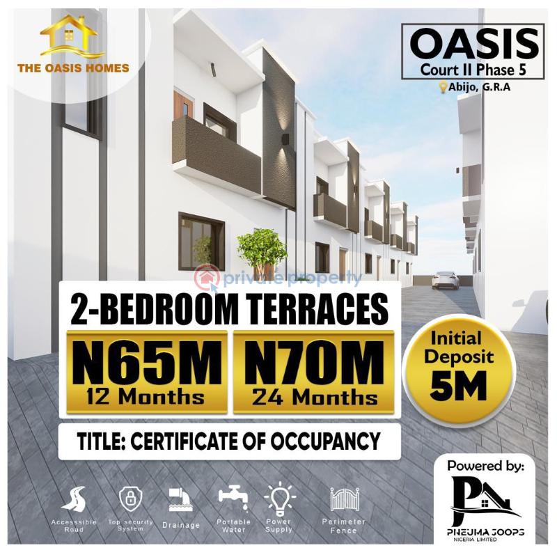 2 bedroom Terraced Duplex For Sale Abijo Ajah Lagos