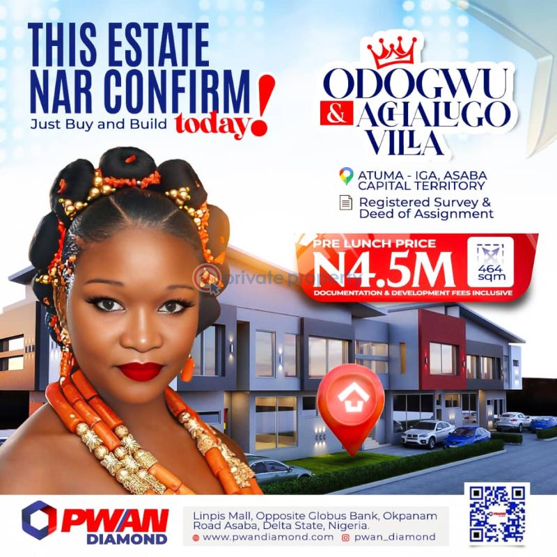 Residential Land For Sale Atuma Iga, Asaba Delta