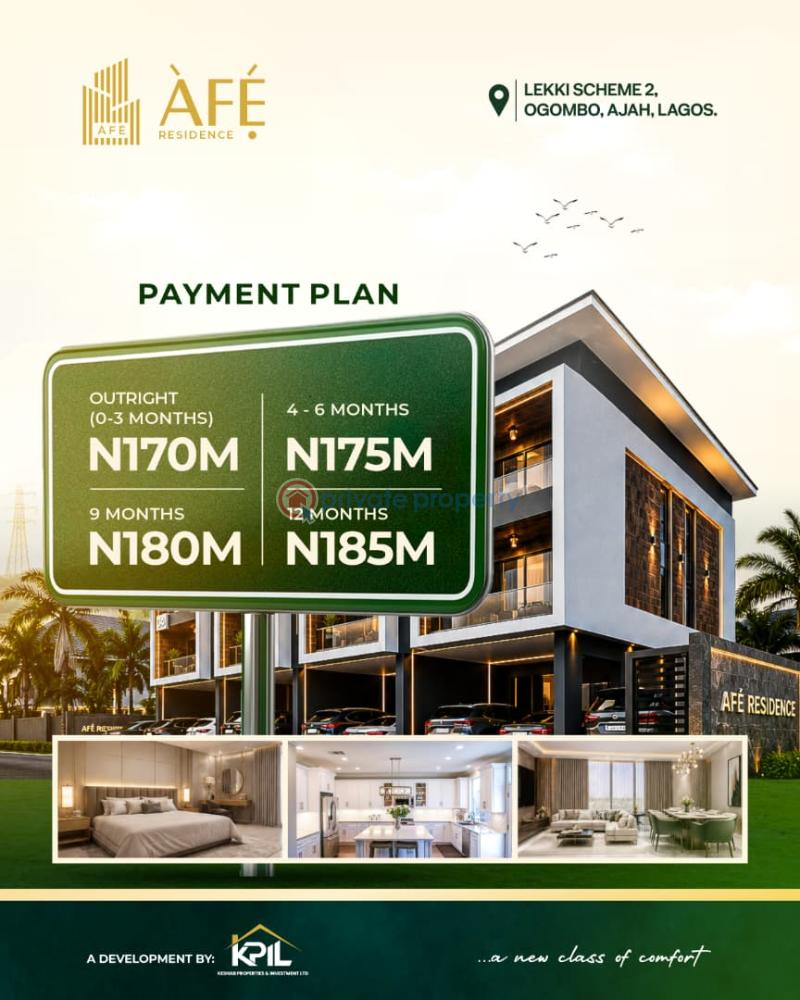 4 bedroom Terraced Duplex For Sale Lekki Scheme 2, Ogombo Abraham Adesanya Ajah Lagos - 3