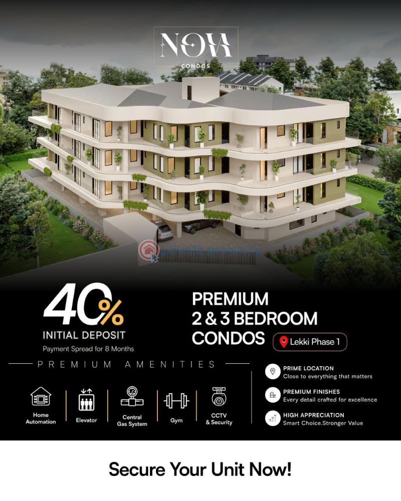 2 bedroom Block Of Flats For Sale Lekki Phase 1 Lagos