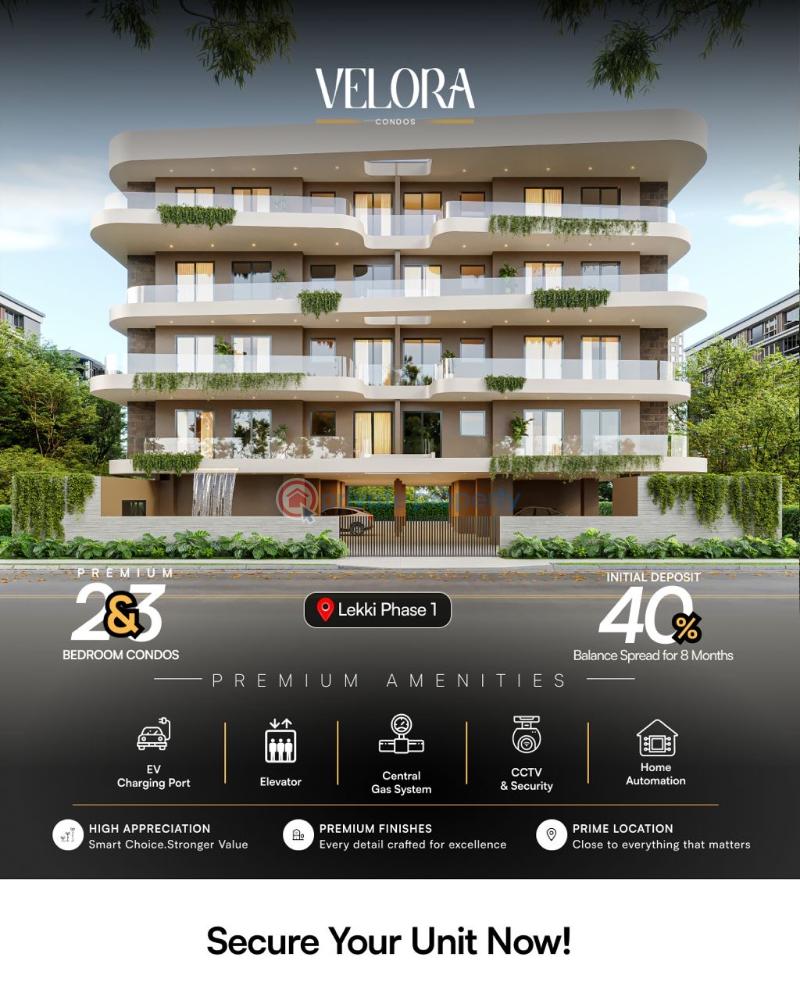 2 bedroom Block Of Flats For Sale Lekki Phase 1 Lagos