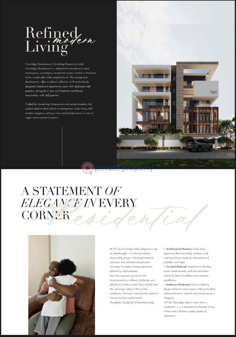 Off plan - units of 2 bedroom apartments with bq@ lekki phase 1 - 5 2 bedroom Block Of Flats For Sale Off Freedom Way Lekki Phase 1 Lagos - 5