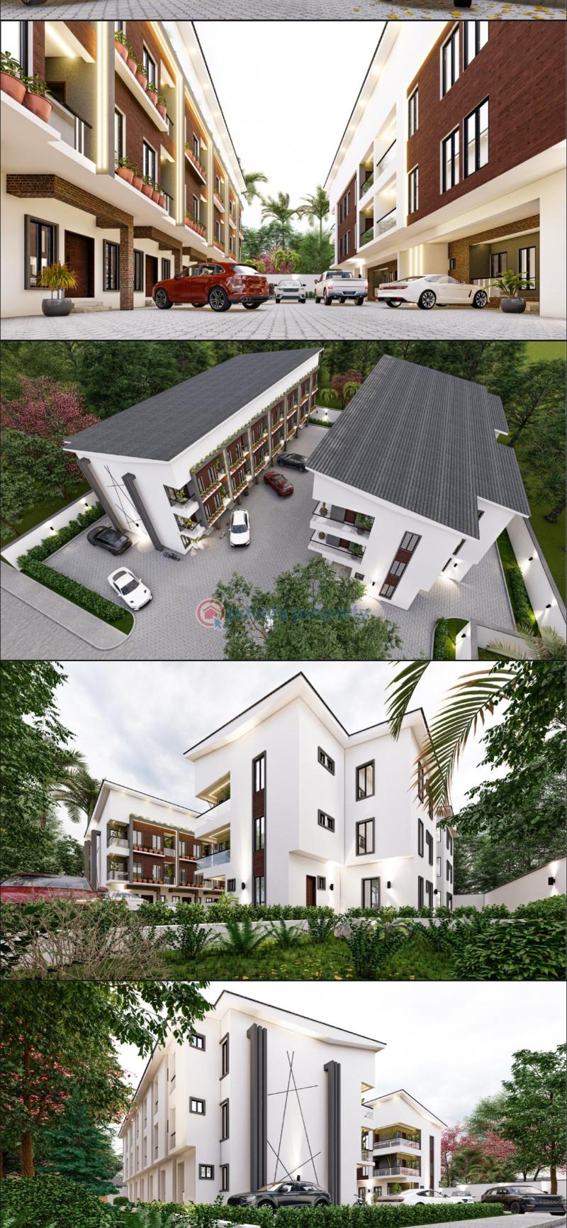4 bedroom Terraced Duplex For Sale Ologolo Lekki Lagos - 4