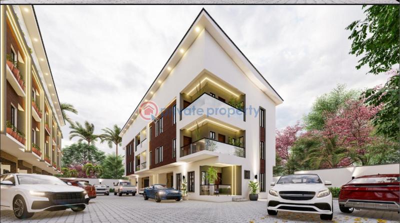 4 bedroom Terraced Duplex For Sale Ologolo Lekki Lagos - 1