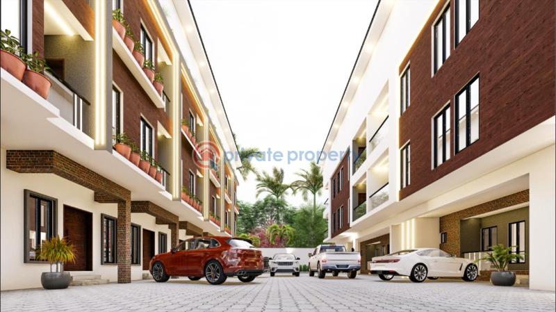 4 bedroom Terraced Duplex For Sale Ologolo Lekki Lagos - 2