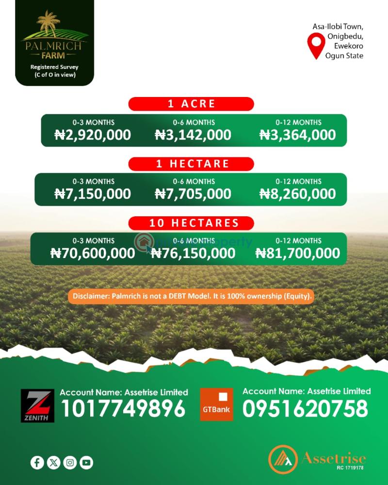 Mixed use Land For Sale Onigbedu Ewekoro, Ogun State. Ewekoro Ogun - 3