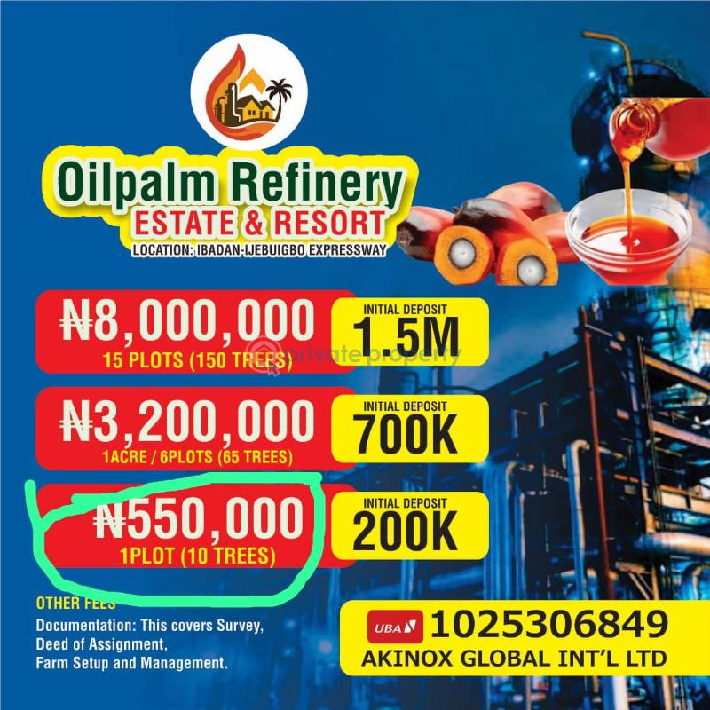 Commercial Land For Sale Ijebu Igbo Express Way Ijebu Ode Ogun - 0
