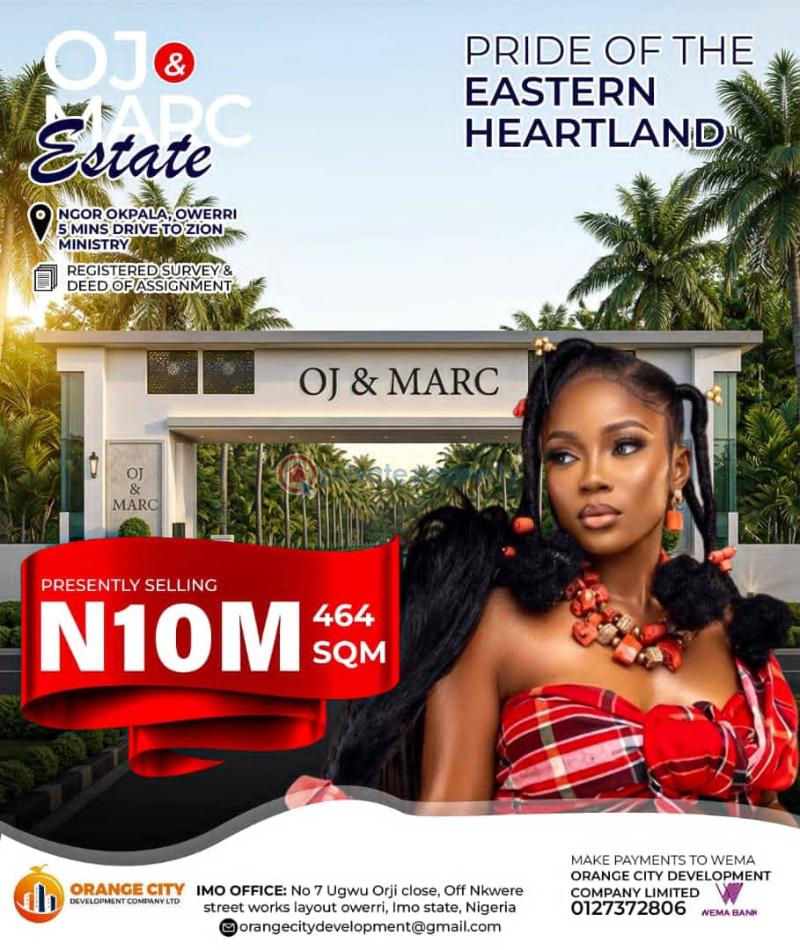 Residential Land For Sale Ngor-Okpala Imo