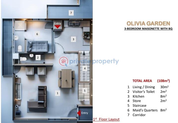 2 bedroom Shared Apartment For Sale . Ogudu Ori-oke Lagos - 4