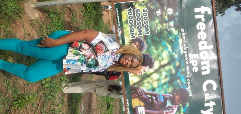 Residential Land For Sale Freedom City Sites And Service Estate, Price Is With Both Land And Ducuments.deposit 500k Then Spread Your Balance Within 6month Interest Free Epe Lagos - 4