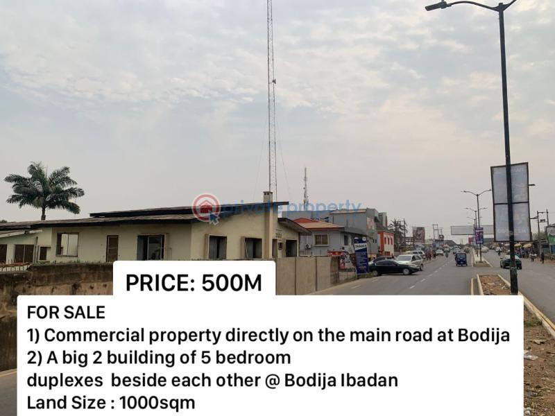 Commercial Property For Sale On The Main Road At Bodija Bodija Ibadan Oyo