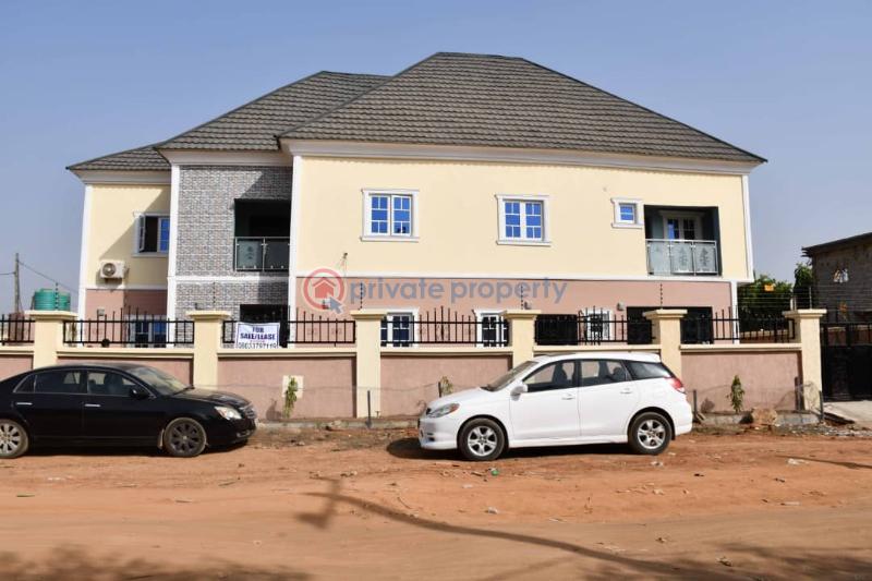 One (1) unit 4 bedroom semi-detached duplex (all rooms ensuite), two (2) units 2bedroom flats & gate house, fenced - 1 4 bedroom House For Sale Lugbe Fha Lugbe Abuja Phase 4  - 1