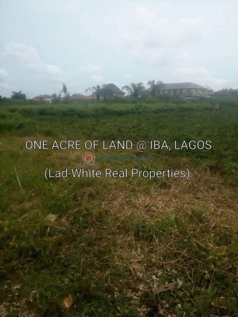Land For Sale Olusegun Daniel Street, By Ipaye Bus Stop Iba Ojo Lagos - 2