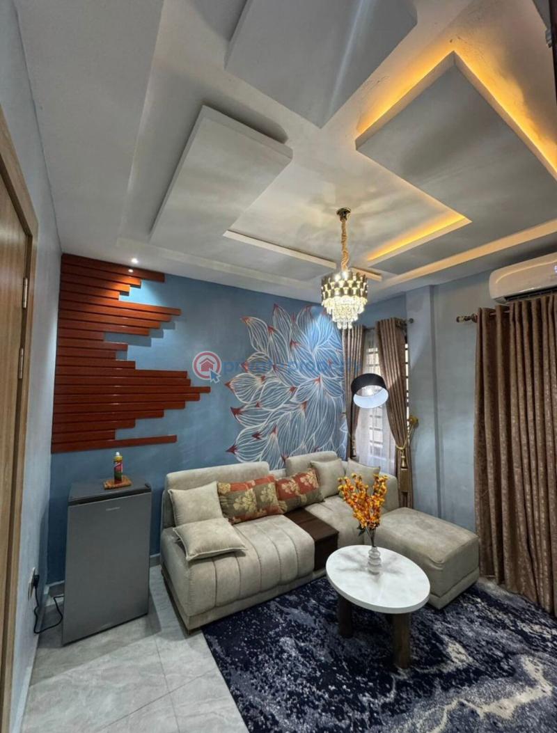 1 bedroom Block Of Flats Short let Oba Akran Ikeja Lagos - 1