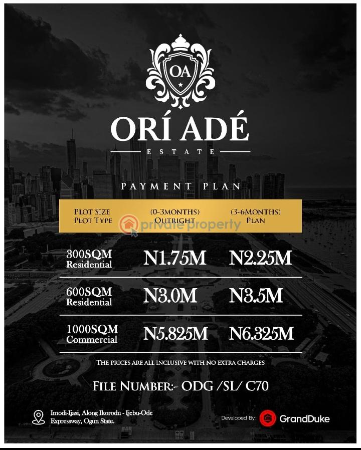 Land For Sale Imodi Ijasi, Along Itokin/ljebu Ode Expressway, Ogun State Ijebu Ode Ogun - 0