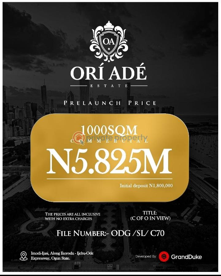 Land For Sale Imodi Ijasi, Along Itokin/ljebu Ode Expressway, Ogun State Ijebu Ode Ogun - 1