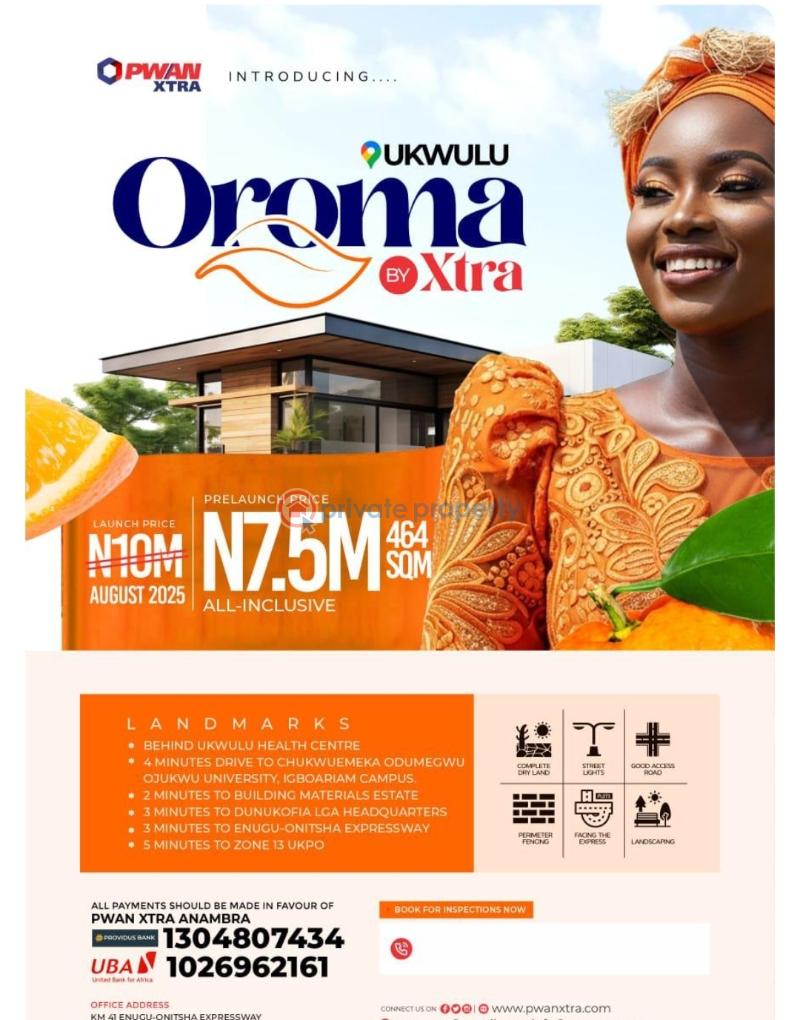 Residential Land For Sale Ukwulu Dunukofia Anambra
