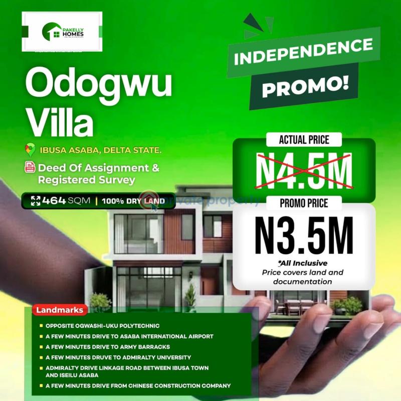 Residential Land For Sale Ibusa Asaba, Delta Asaba Delta - 5