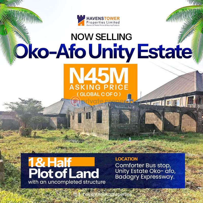 Residential Land For Sale Comforter Bus Stop, Unity Estate Oko Afo Badagry Lagos