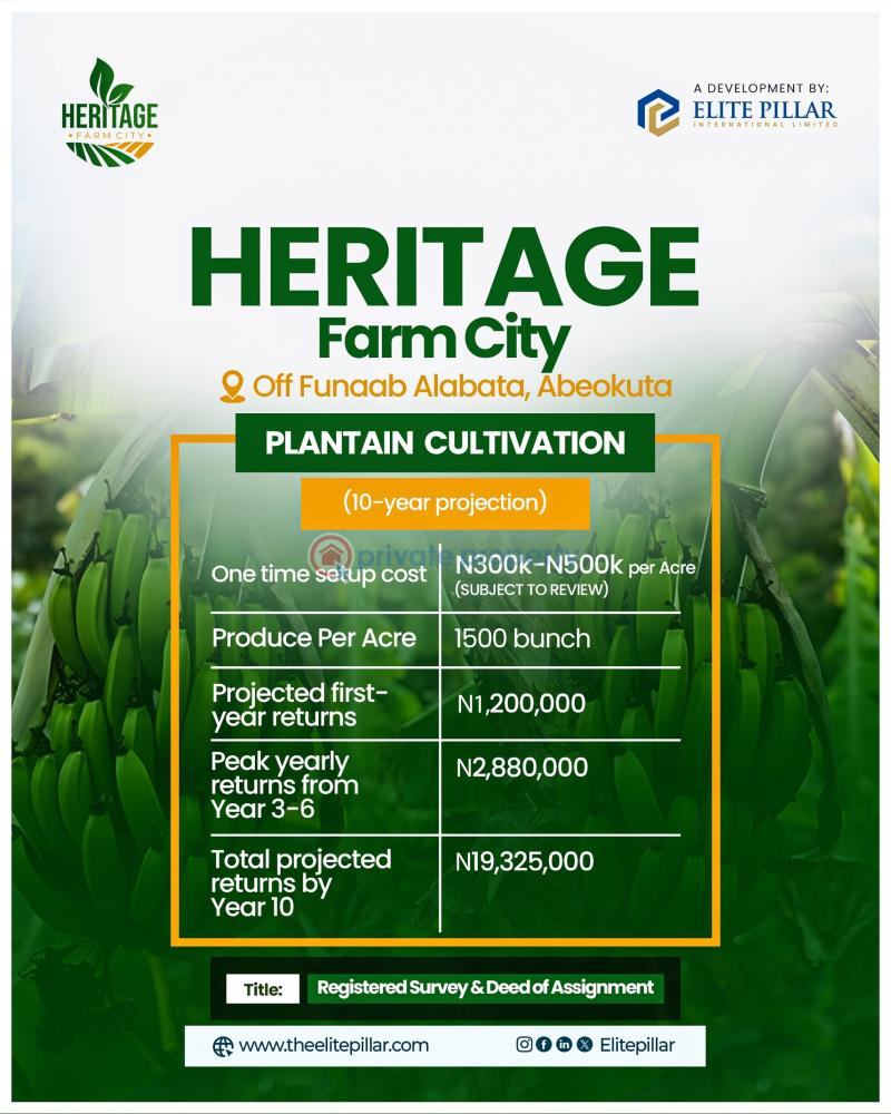 Industrial Land For Sale Five Minutes Drive Away From The University Of Agriculture. Alabata Abeokuta Ogun - 4